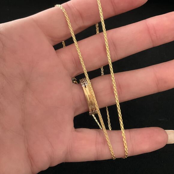 STUNNING 10K SOLID GOLD BISMARK NECKLACE BRAND NEW 22” 2mm- Item# 212 - Picture 7 of 7